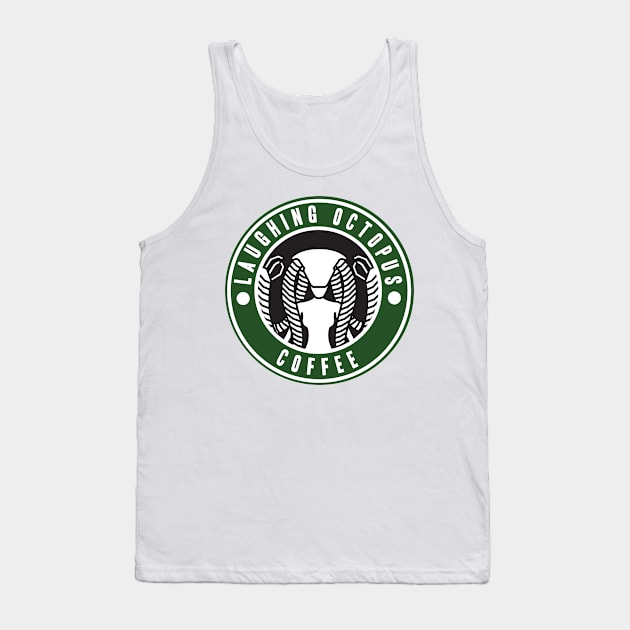 Laughing Octopus Coffee Tank Top by Deadround